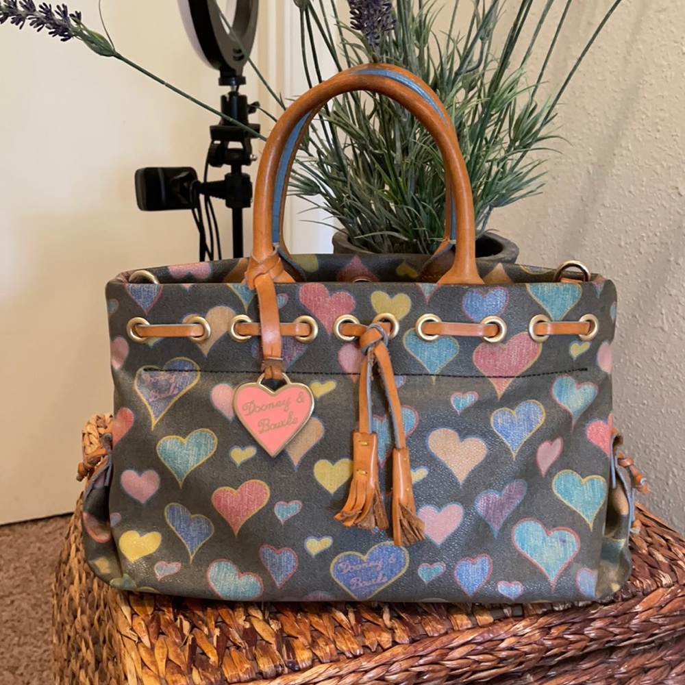 Dooney & Bourke Doodle Hearts Bag